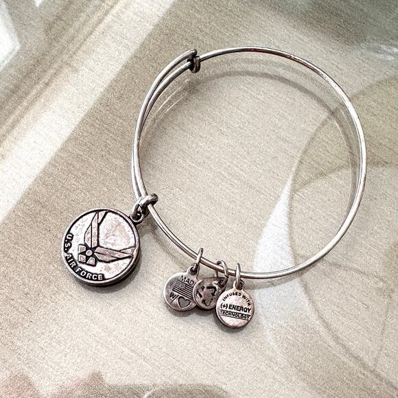 Alex And Ani U.S. Air Force Charm Bangle 2013 - Picture 1 of 4